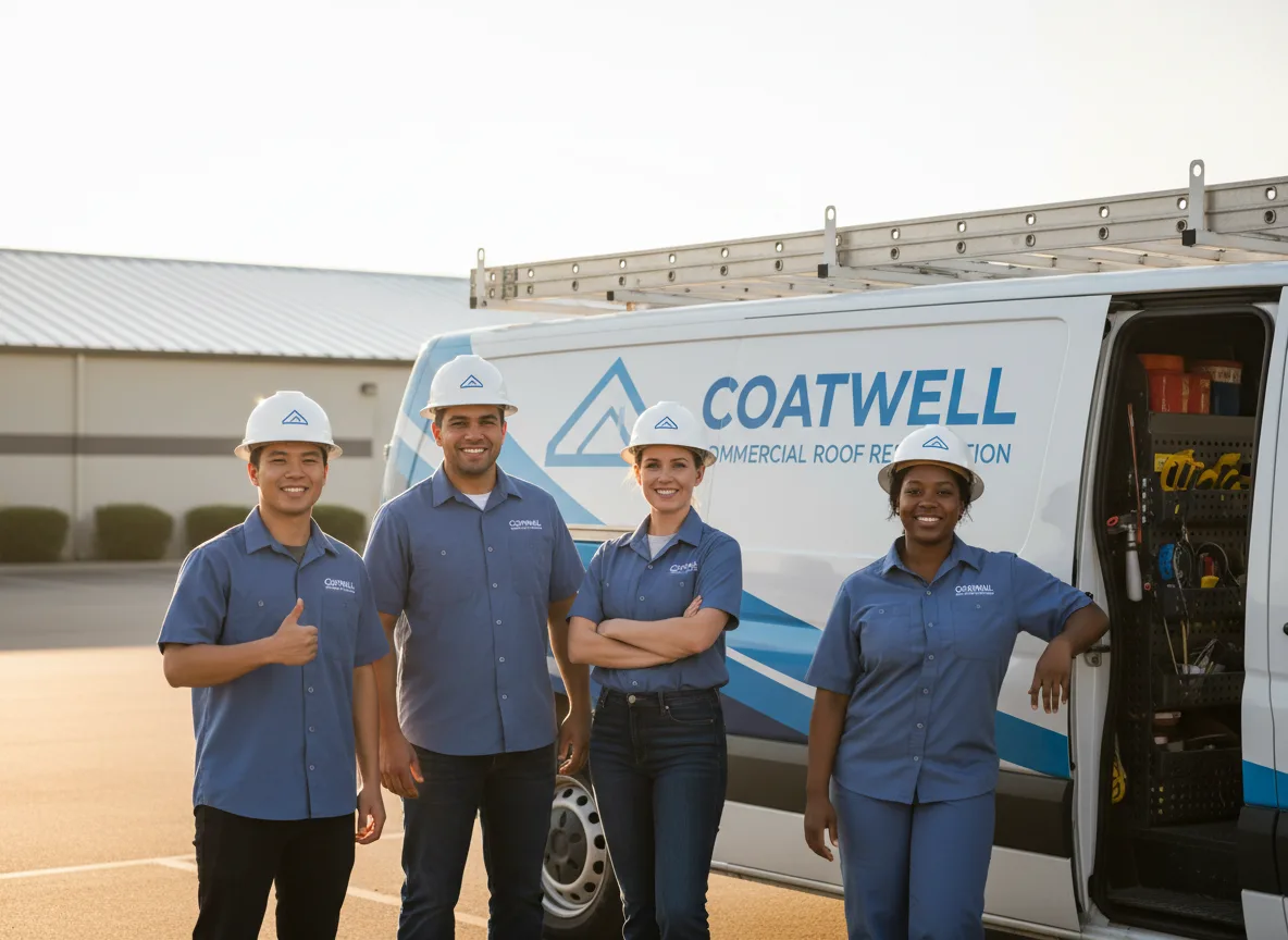 Commercial roof coating company in Weston, MO